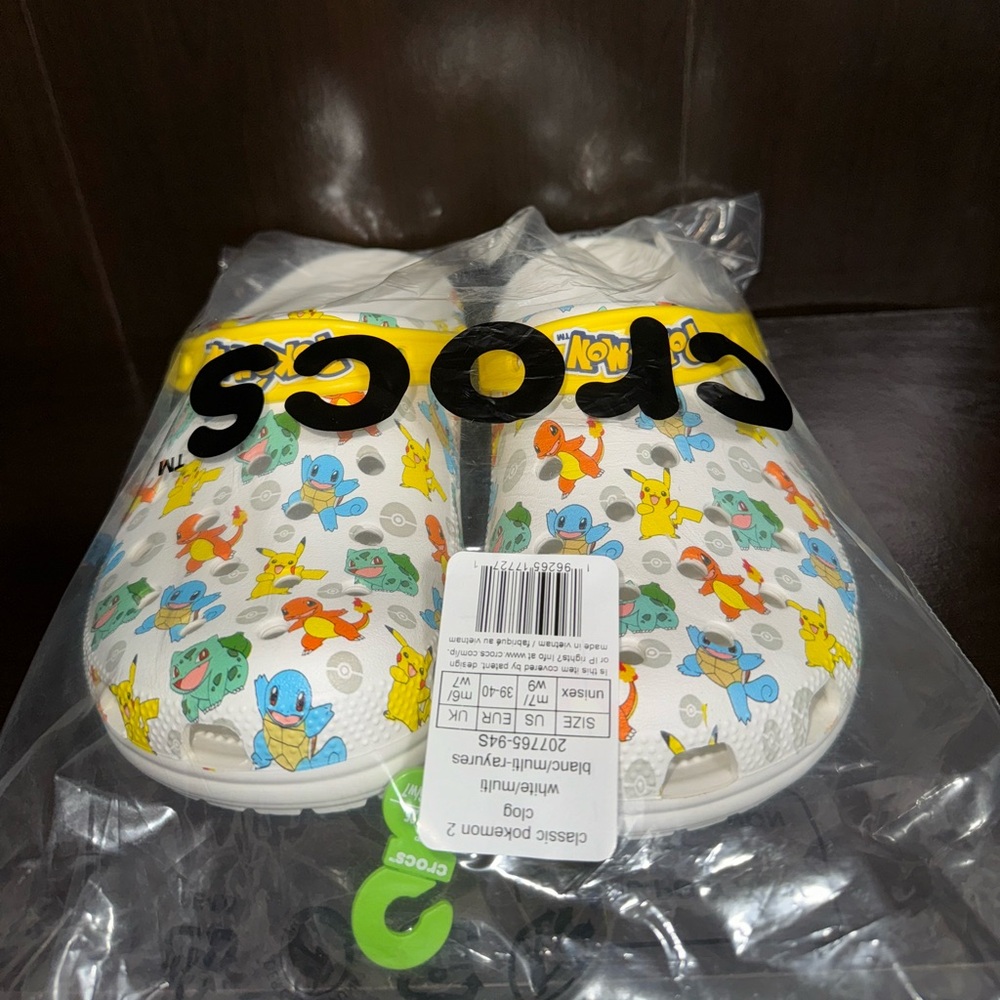 New Classic Pokemon 2 Clog Size M7/W9